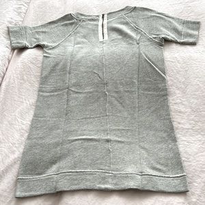 J. Crew sweatshirt mini dress